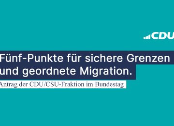 Sichere Grenzen und geordnete Migration