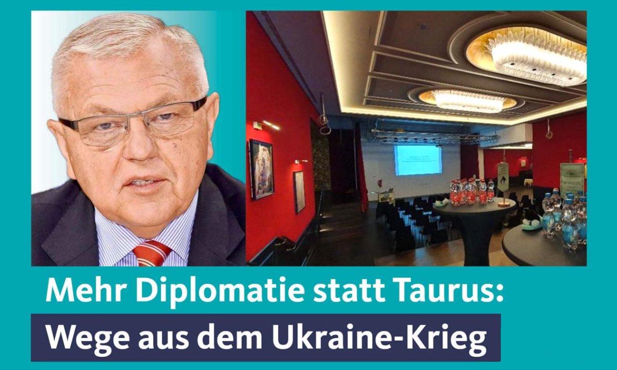 Mehr Diplomatie statt Taurus: Wege aus dem Ukraine-Krieg